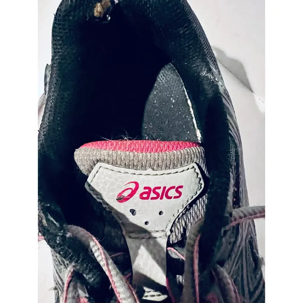 ASIC Running Shoes.  Size 8, Gray and Purple